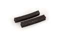 Two black foam strips shown on a white background.