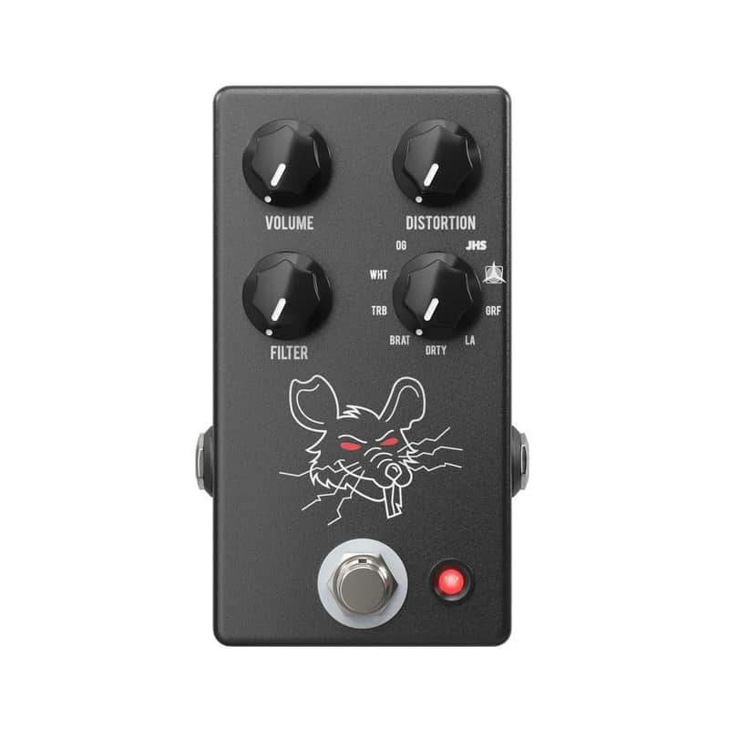 JHS Pedals - PackRat - 9-Way Distortion Pedal - Black