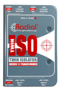 Twin ISO Passive Two Channel Line Level Isolator with Jensen Transformers