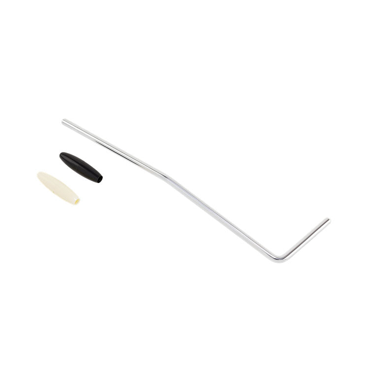 Fender® Player Jaguar®/Jazzmaster® Tremolo Arm, Chrome with Black and White Knobs