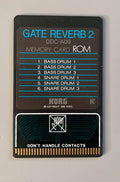 Korg DDC-A09 Gate Reverb 2, ROM Card for DDD-1, DDD-5