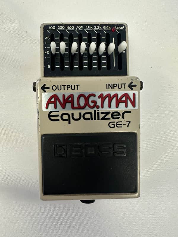 Analogman Boss GE-7 Equalizer with Mod 2008 - 2020 - Grey