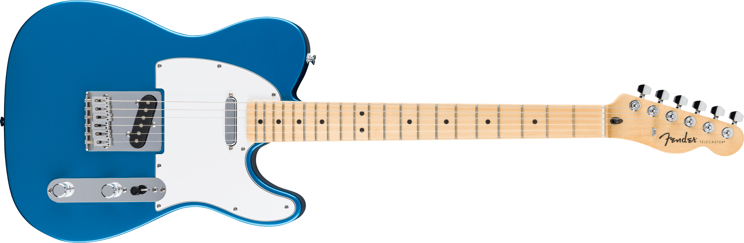 FENDER Standard Telecaster Maple Fingerboard, White Pickguard, Aqua Marine Metallic 0266020560