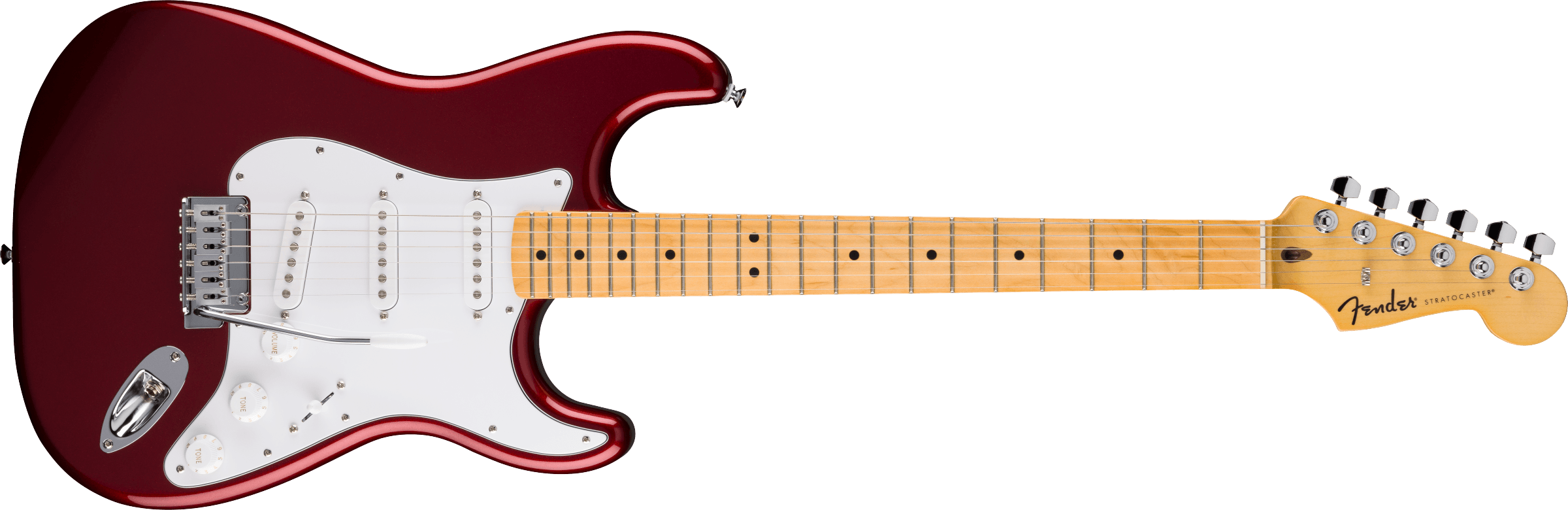 FENDER Standard Stratocaster Maple Fingerboard, White Pickguard, Candy Cola 0266220571 NEW 2025 MODEL
