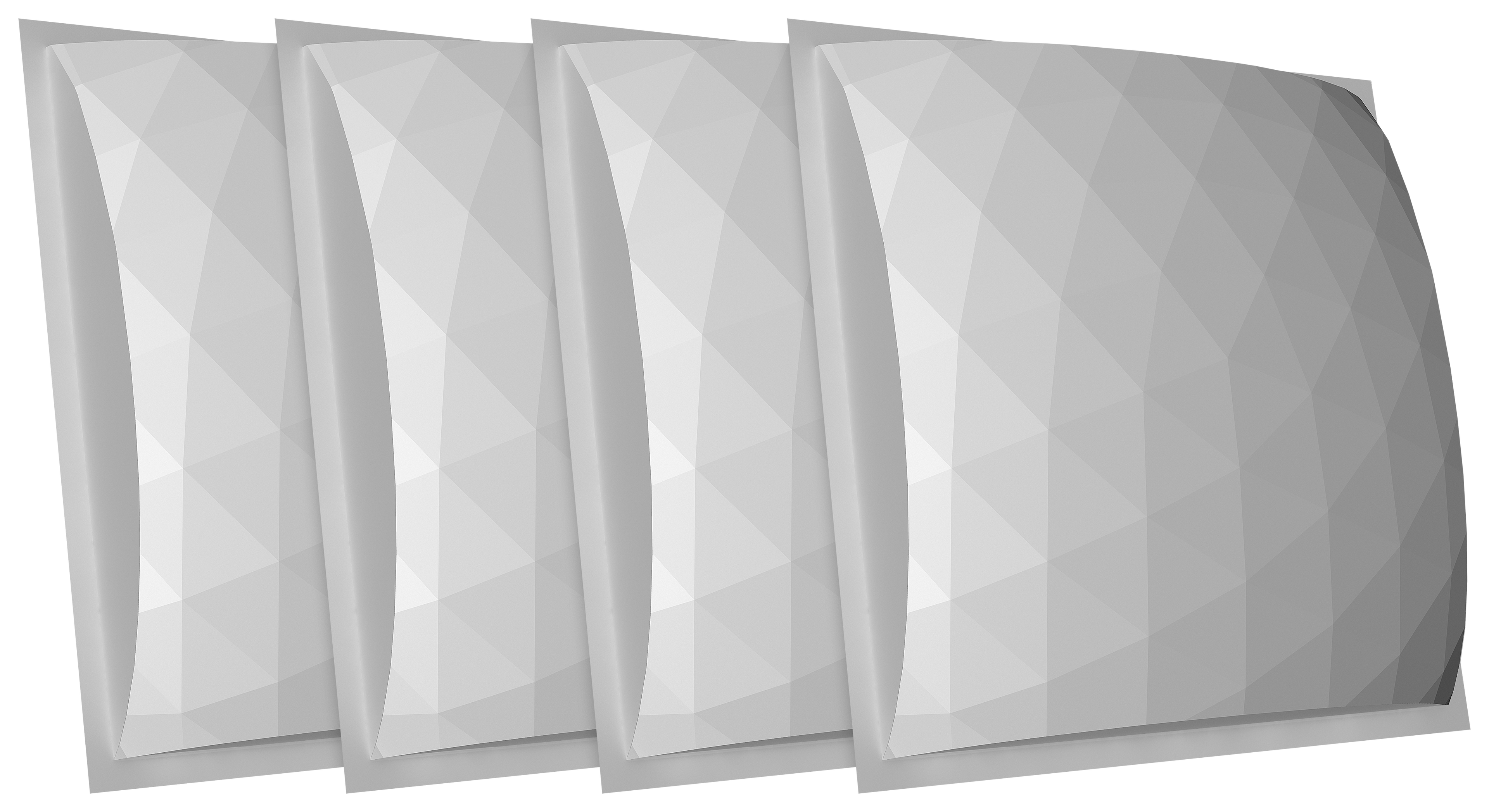 Geofusor 4''x2'x2' (4 Pack) w/16 Ez-Stick Pro Tab