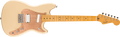 Squier Classic Vibe Duo-Sonic HS, Maple Fingerboard, Gold Anodized Pickguard, Desert Sand 0374096589