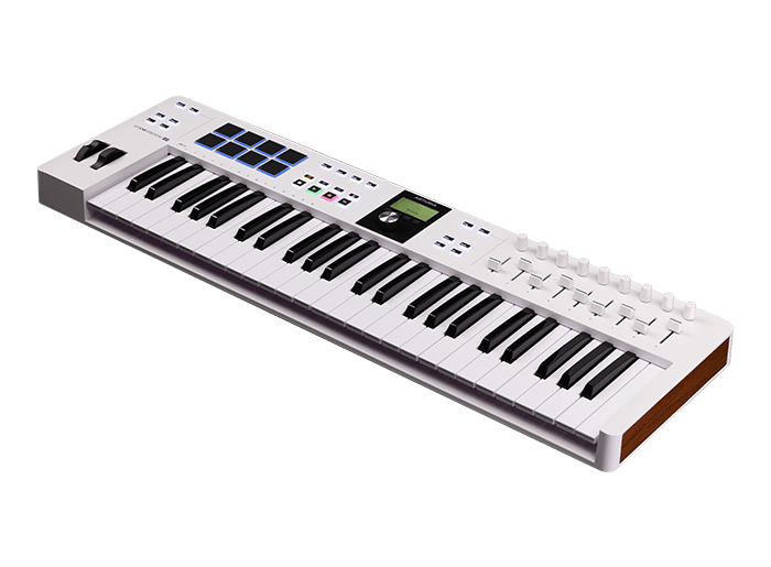ARTURIA KeyLab Essential 49 MK3 White — MIDI Controller, MIDI performance control surface