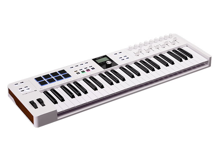 ARTURIA KeyLab Essential 49 MK3 White — MIDI Controller, MIDI performance control surface