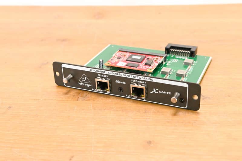 Behringer X-DANTE 32-Channel Dante Expansion Card CG01YJ7