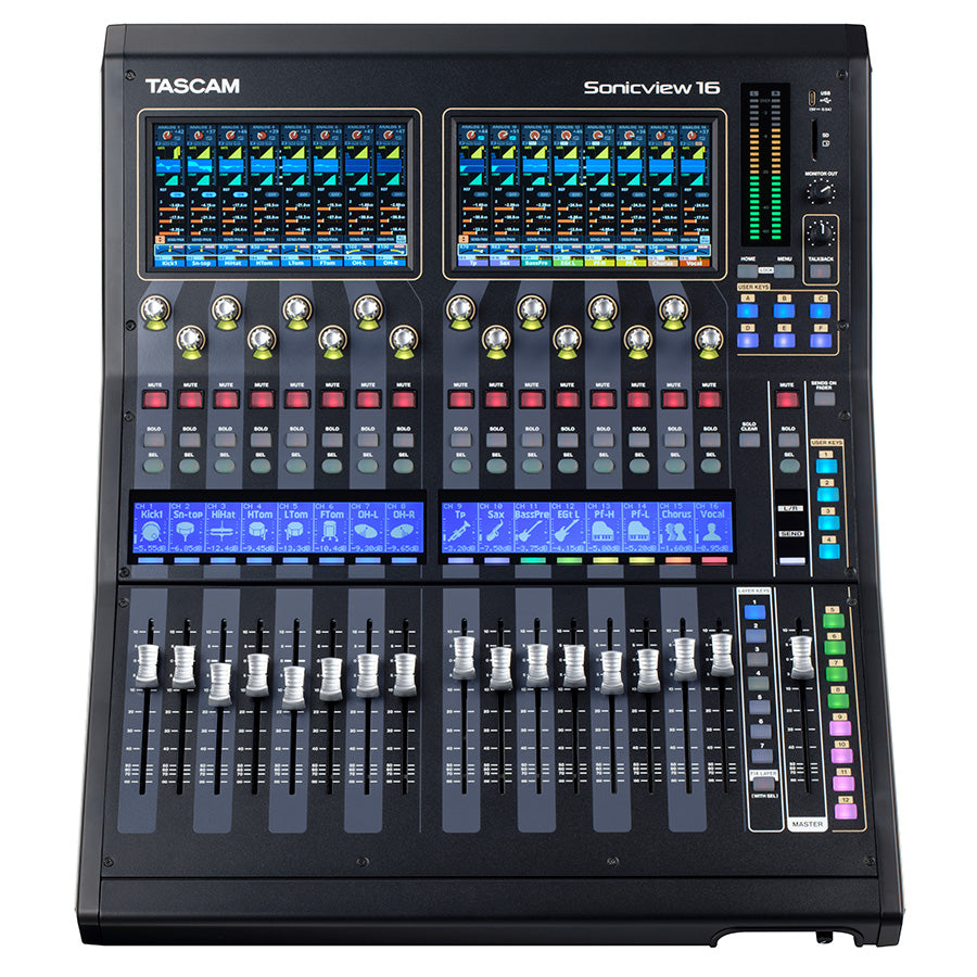 Sonicview 16XP 16-Channel Digital Mixing Console and Multitrack Recorder