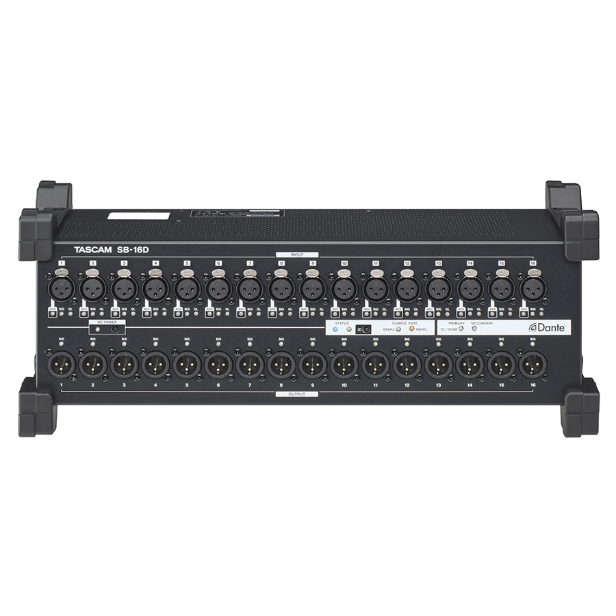 SB-16D 16x16 Dante Stage Box and Audio Interface