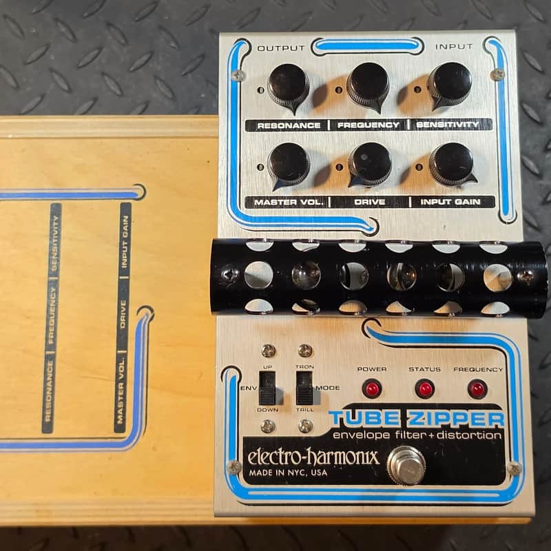 Electro-Harmonix Tube Zipper Envelope Filter / Distortion 2010s - Silver / Blue