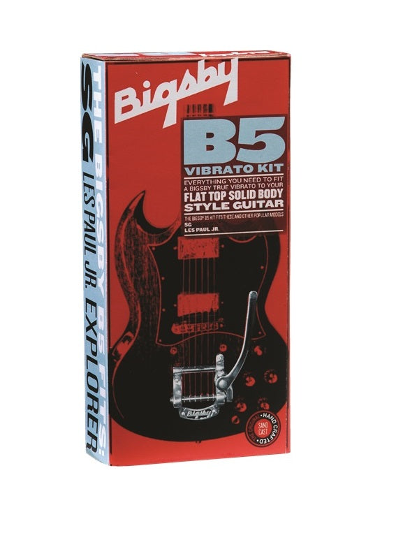 Bigsby® B5 Vibrato Kit, Solid Body Flat Top, Chrome