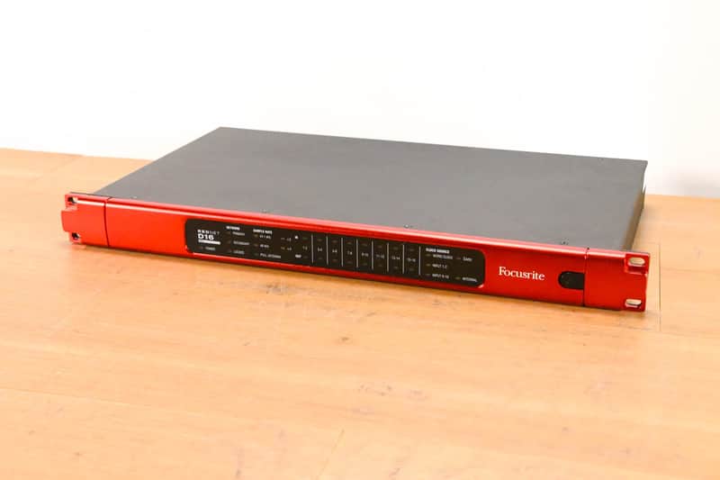 Focusrite RedNet D16 AES Dante-Equipped Digital Audio Interface CG01Y2X