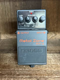 Boss MT-2 Metal Zone (Silver Label) 1991 - Present - Black