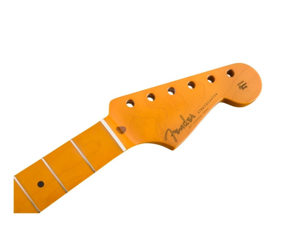 Fender Classic Series ’50s Stratocaster® Neck, Lacquer Finish, 21 Vintage Frets, Soft “V” Shape, Maple Fingerboard