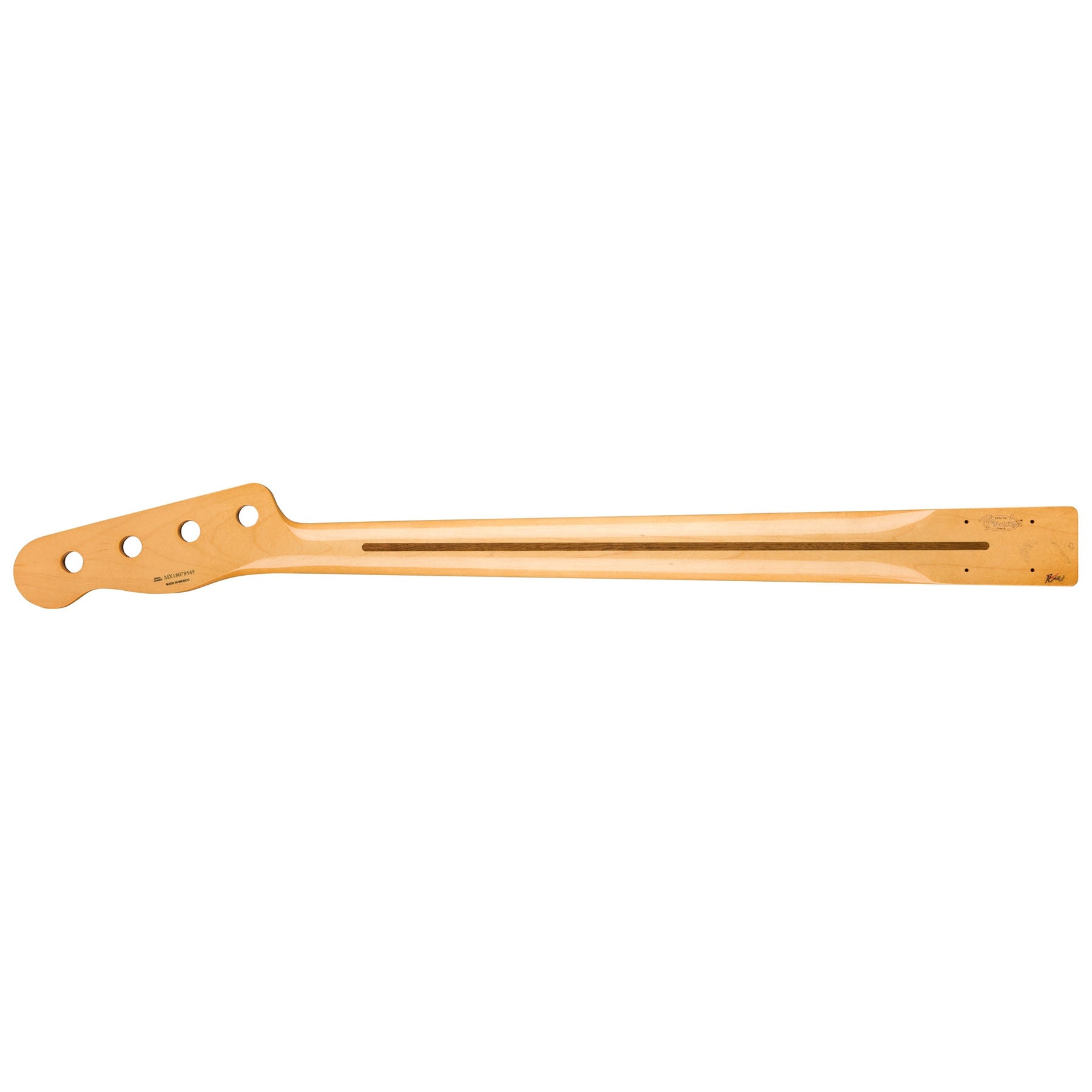 Fender® 1951 Precision Bass® Neck, “U”-Shaped Profile, 20 Medium Jumbo Frets, 9.5″, Maple