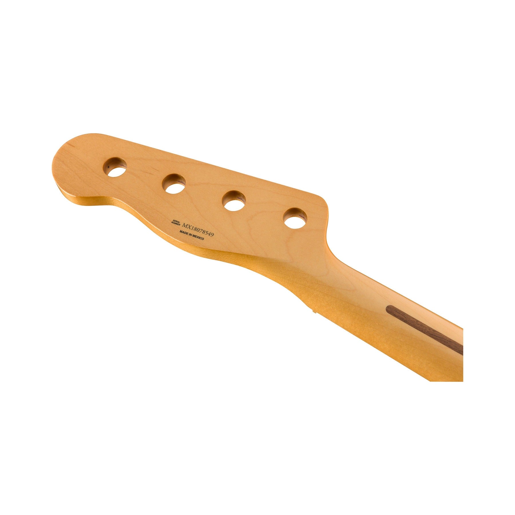 Fender® 1951 Precision Bass® Neck, “U”-Shaped Profile, 20 Medium Jumbo Frets, 9.5″, Maple