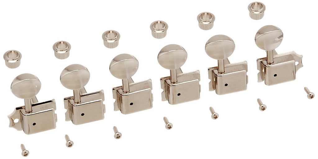 Fender® American Vintage Stratocaster®/Telecaster® Tuning Machines – Nickel