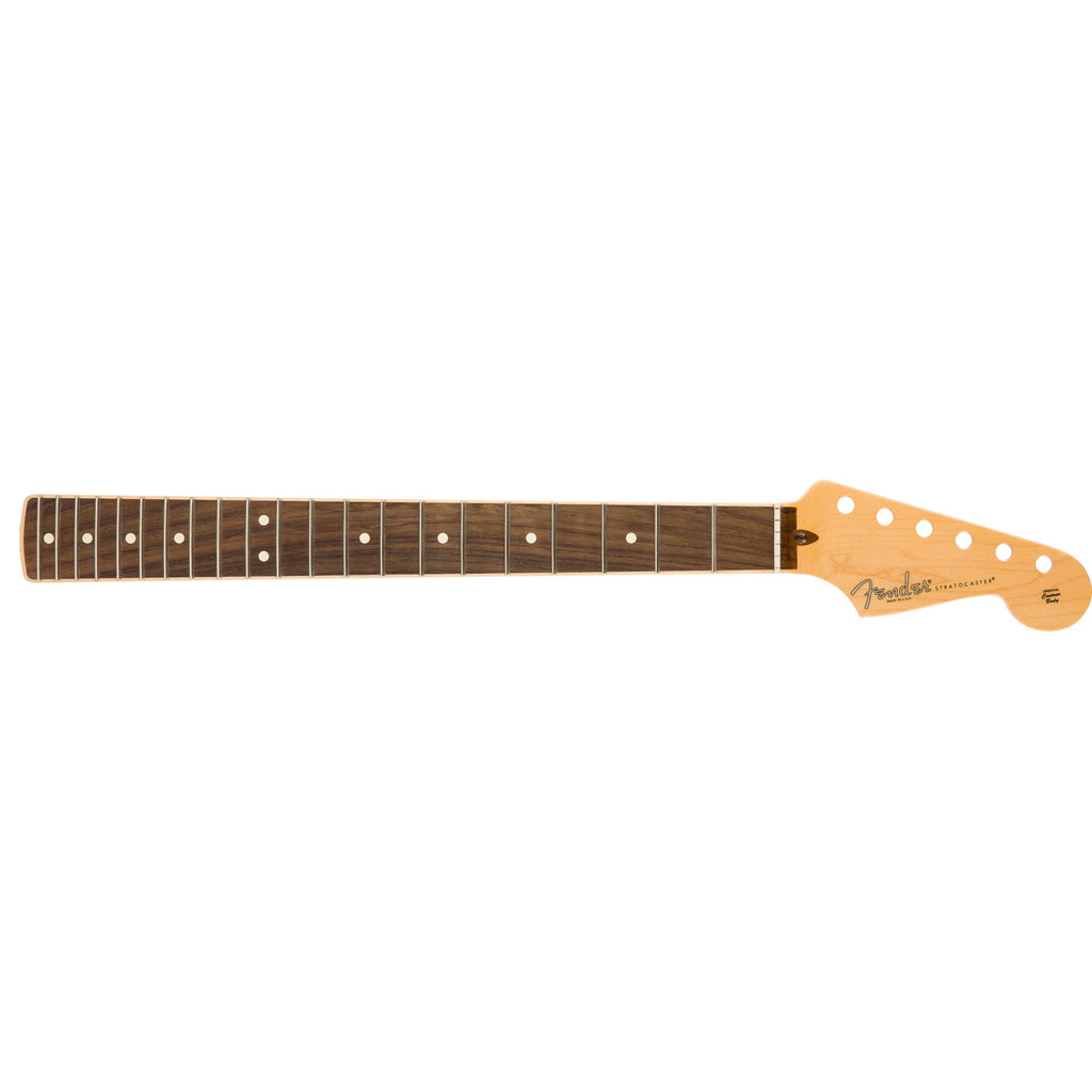 Fender® American Channel Bound Stratocaster® Neck, 21 Med Jumbo Frets, Rosewood