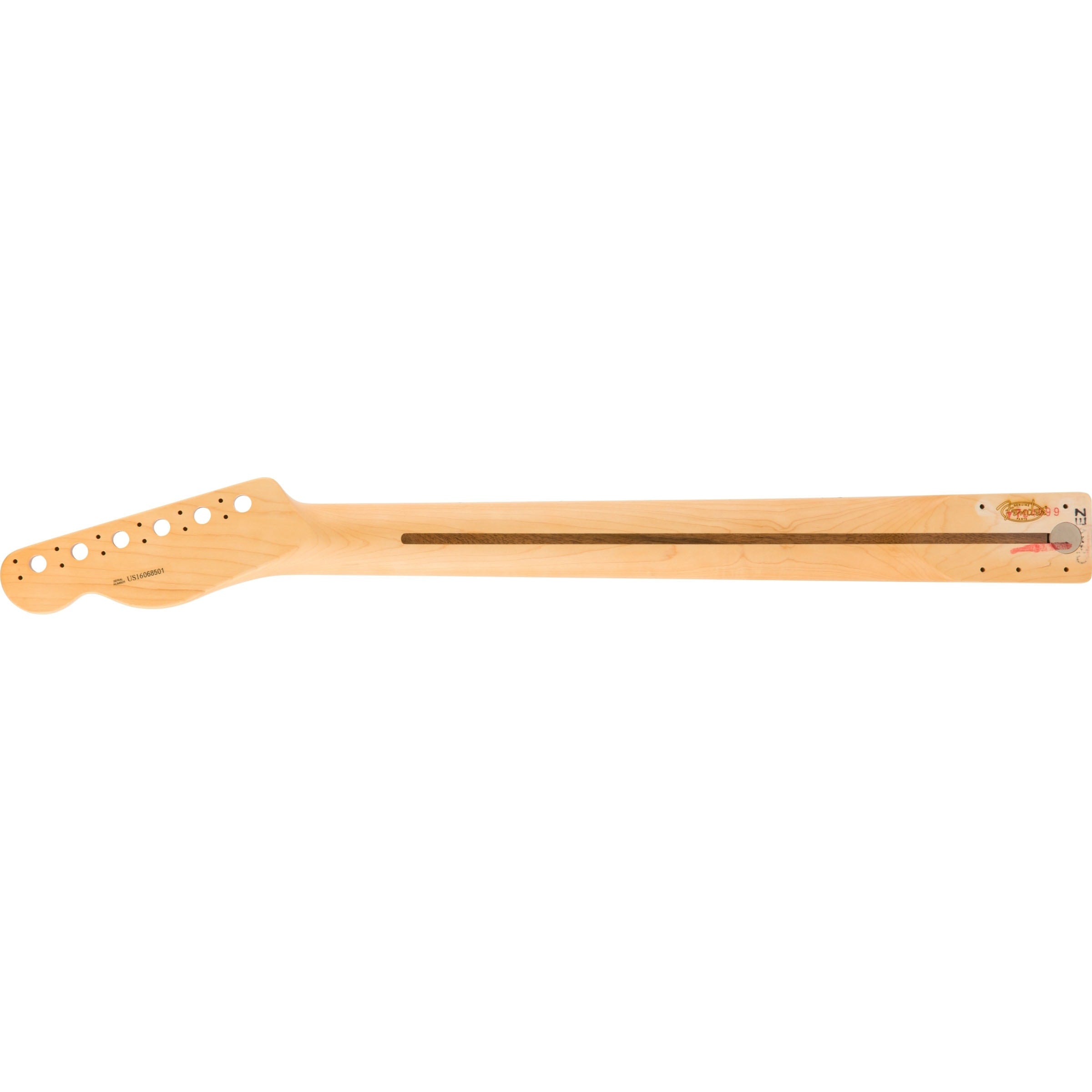 Fender® American Channel Bound Telecaster® Neck, 21 Med Jumbo Frets, Rosewood