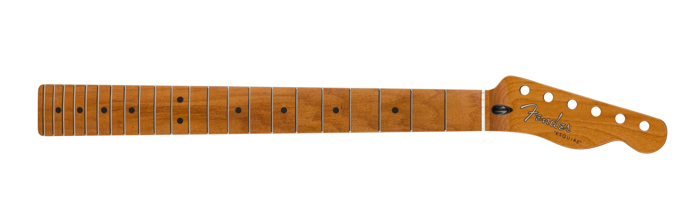 Fender® 50’s Modified Esquire Neck, 22 Narrow Tall Frets, 9.5″, U Shape, Roasted Maple