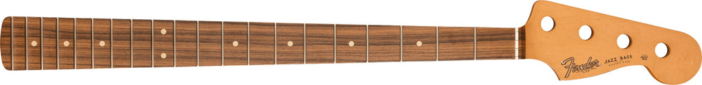 Fender® Road Worn® ’60’s Jazz Bass® Neck, 20 Medium Jumbo Frets, Pau Ferro, C Shape