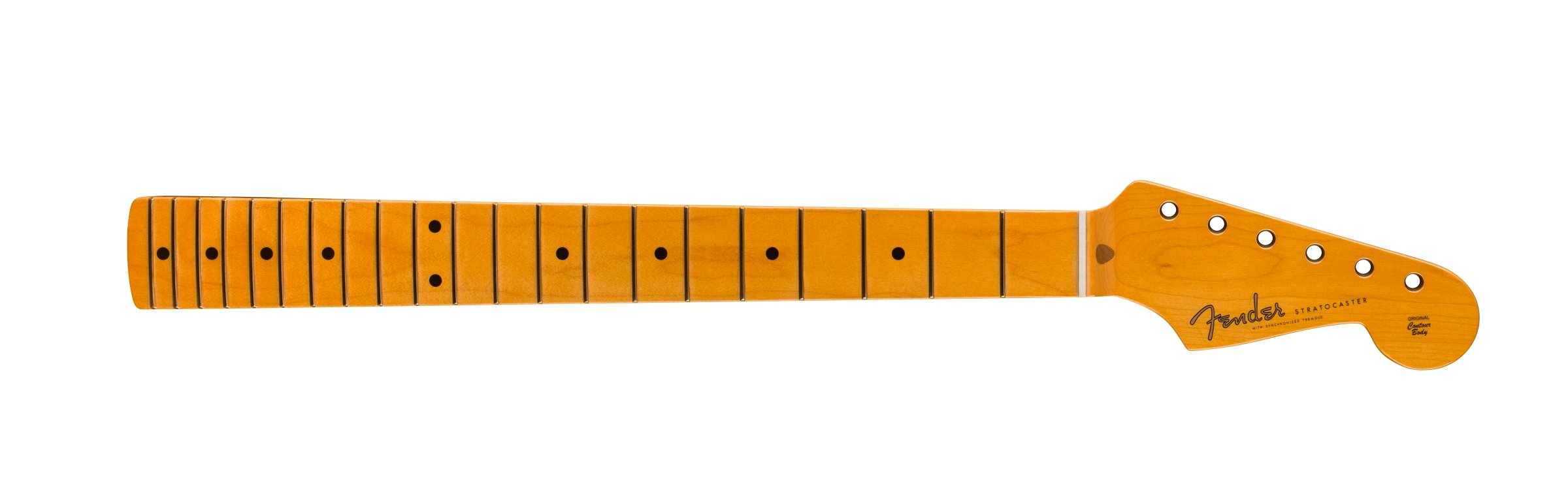 Fender® American Vintage II 1957 Stratocaster Neck, 21 Vintage Tall Frets, 7.25″ Radius, Maple
