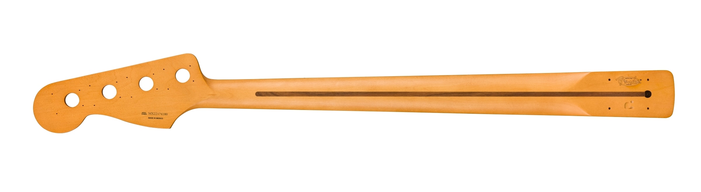 Fender® Precision to Jazz Bass Conversion Neck, 20 Med Jumbo Frets, 12″ Radius