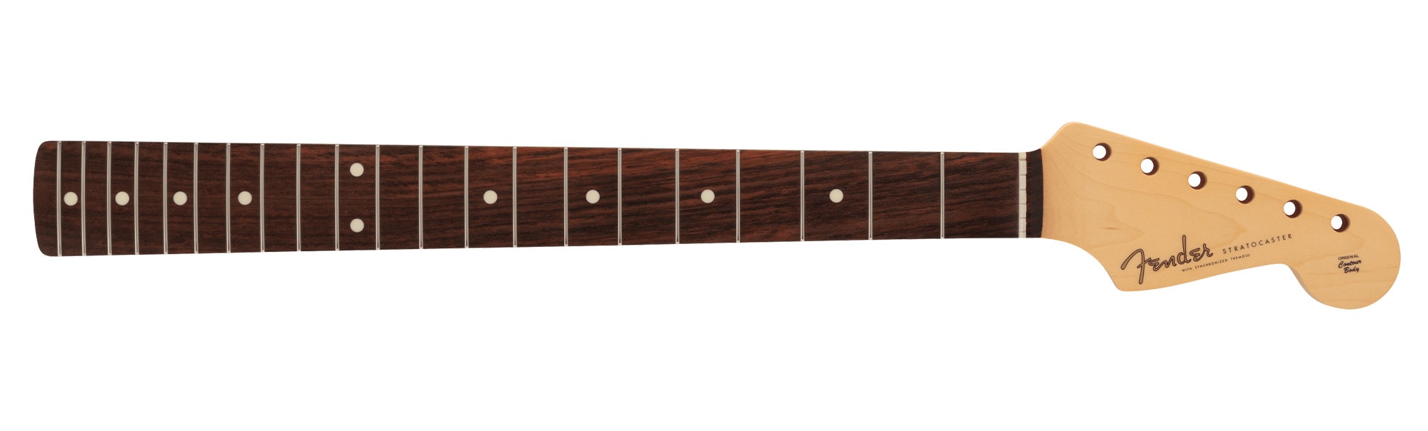 Fender® Made in Japan Traditional II 60’s Stratocaster® Neck, 21 Vintage Frets, 9.5″ Radius, U Shape, Rosewood