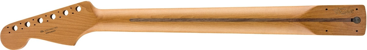 Fender® Roasted Maple Stratocaster® Neck, 21 Narrow Tall Frets, 9.5″, Pau Ferro, C Shape