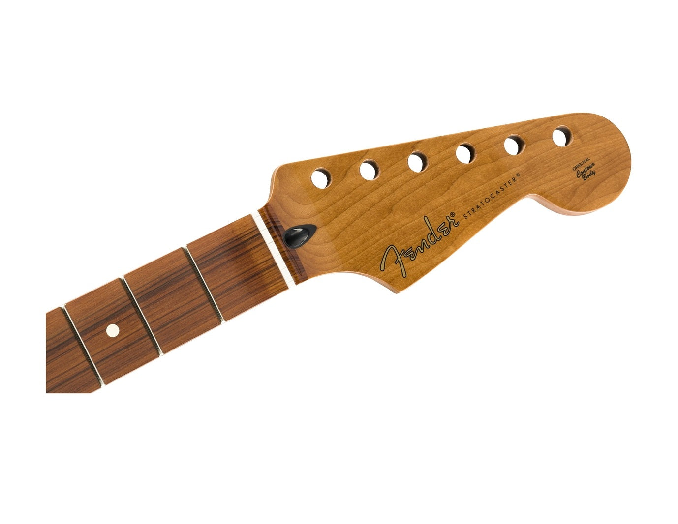 Fender® Roasted Maple Stratocaster® Neck, 21 Narrow Tall Frets, 9.5″, Pau Ferro, C Shape
