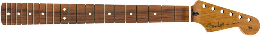 Fender® Roasted Maple Stratocaster® Neck, 21 Narrow Tall Frets, 9.5″, Pau Ferro, C Shape