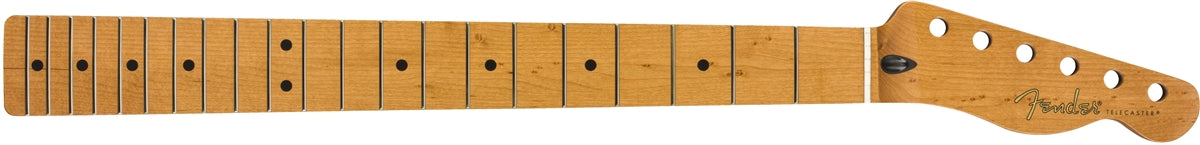 Fender® Roasted Maple Telecaster® Neck, 21 Narrow Tall Frets, 9.5″, Maple, C Shape