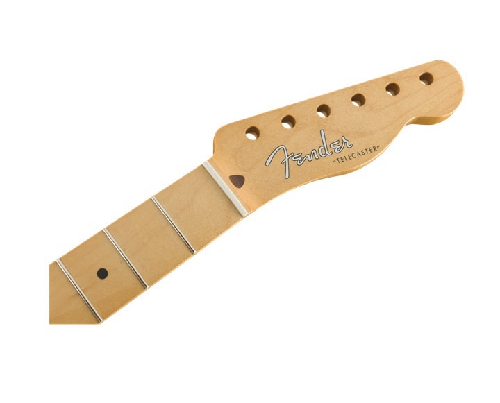 Fender® 1951 Telecaster® Neck, Fat “U” Shape, Narrow Tall Frets, 9.5″, Maple