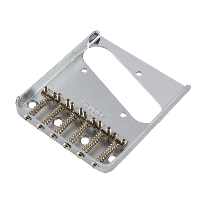 Fender® 6-Saddle Vintage-Syle Telecaster® Bridge Assembly – Chrome