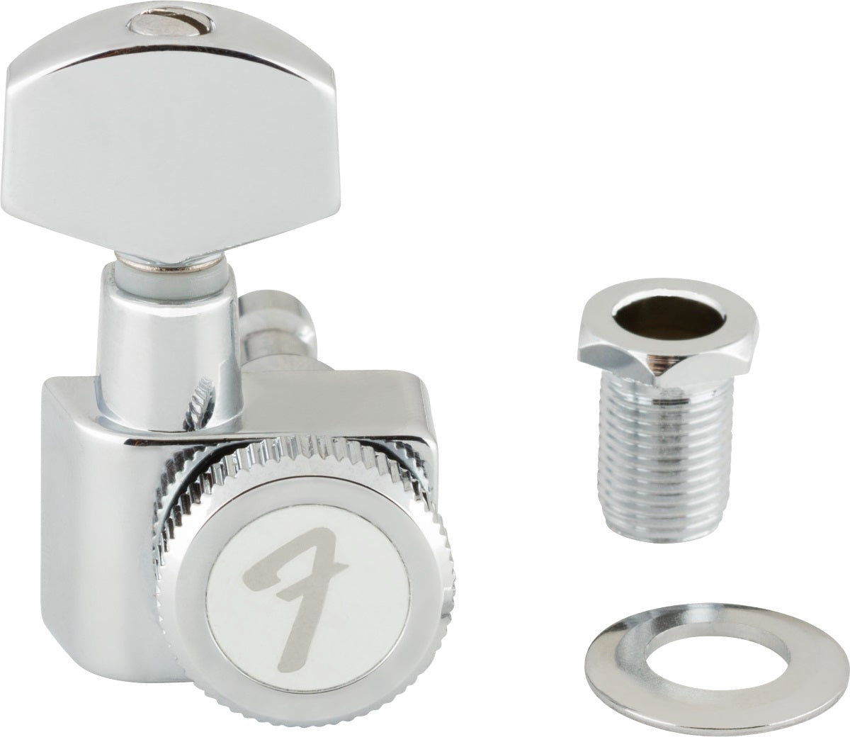 Fender® Locking Stratocaster®/Telecaster® Machine Heads, All Short Post, Chrome