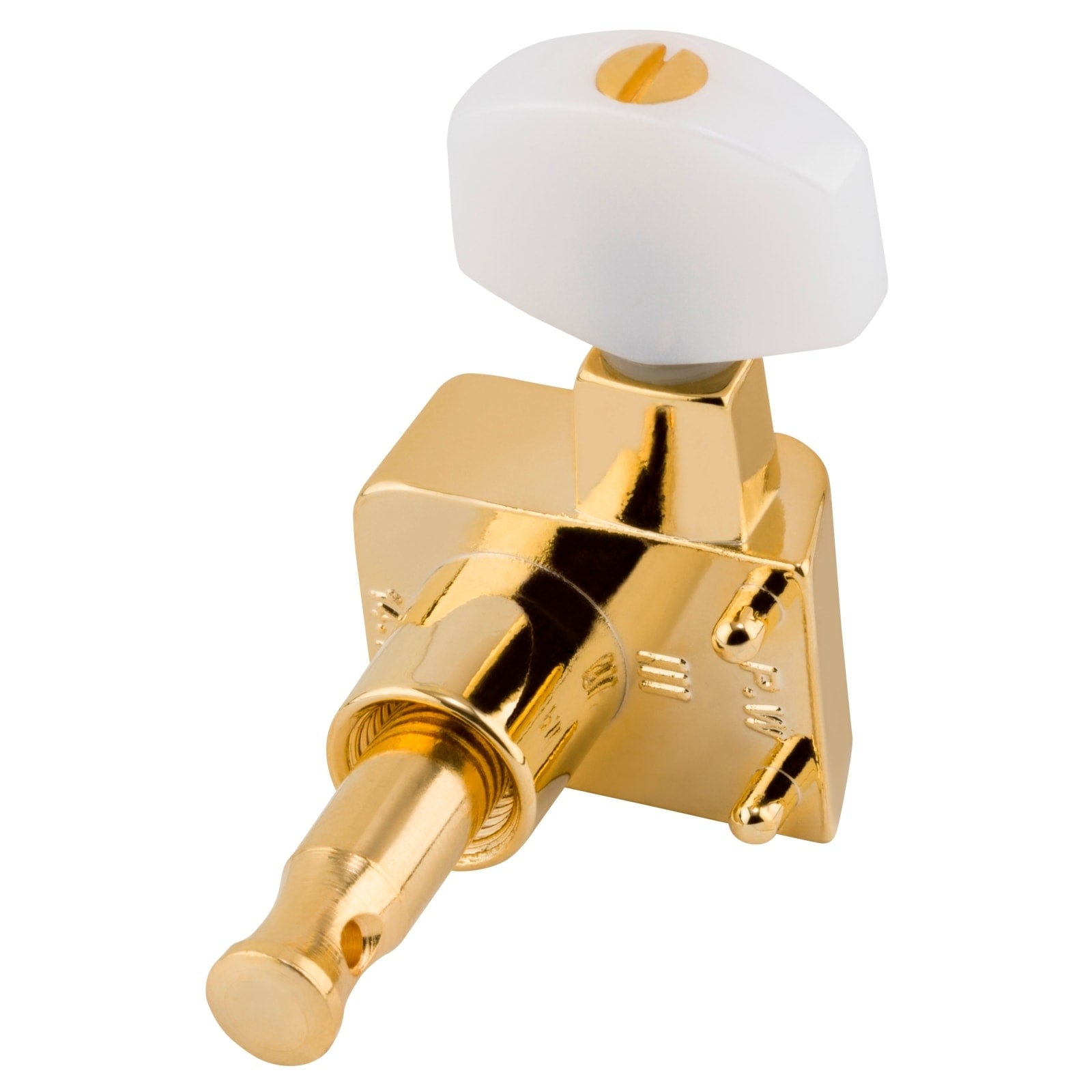 Fender® Deluxe Cast/Sealed Guitar Tuning Machines with Pearl Buttons (Set of 6)