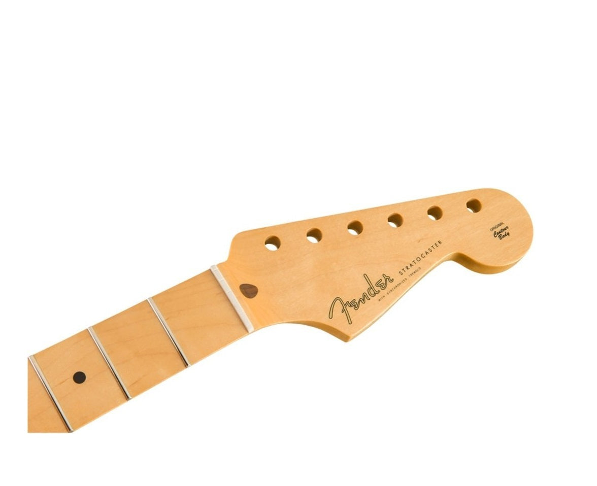 Fender Classic Player ’50s Strat® Neck, 21 Medium Jumbo Frets, Maple, Soft “V” Shape, Maple Fingerboard