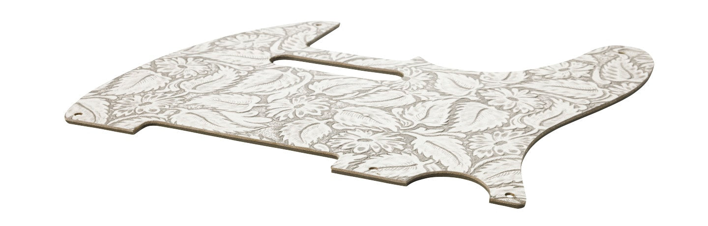 Fender® Waylon Jennings Telecaster Pickguard – White