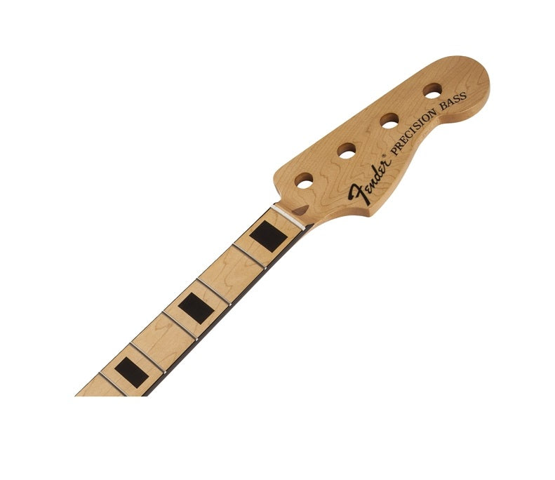 Fender® Classic Series 70’s Precision Bass® Neck, 20 Medium Jumbo Frets, Block Inlay – Maple