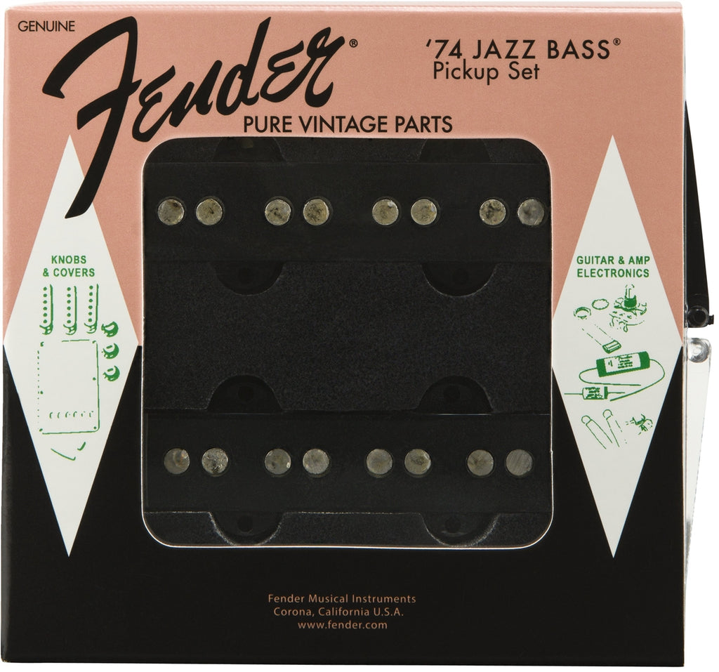 Fender® Pure Vintage ’74 Jazz Bass Pickup Set