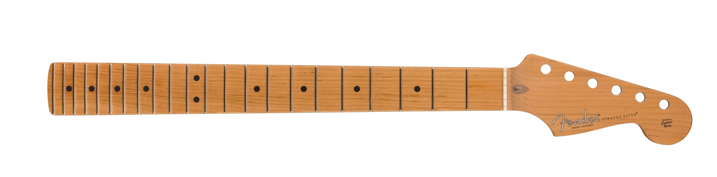 Fender® American Pro II Strat Neck, 22 Narrow Tall Frets, 9.5″, Roasted Maple