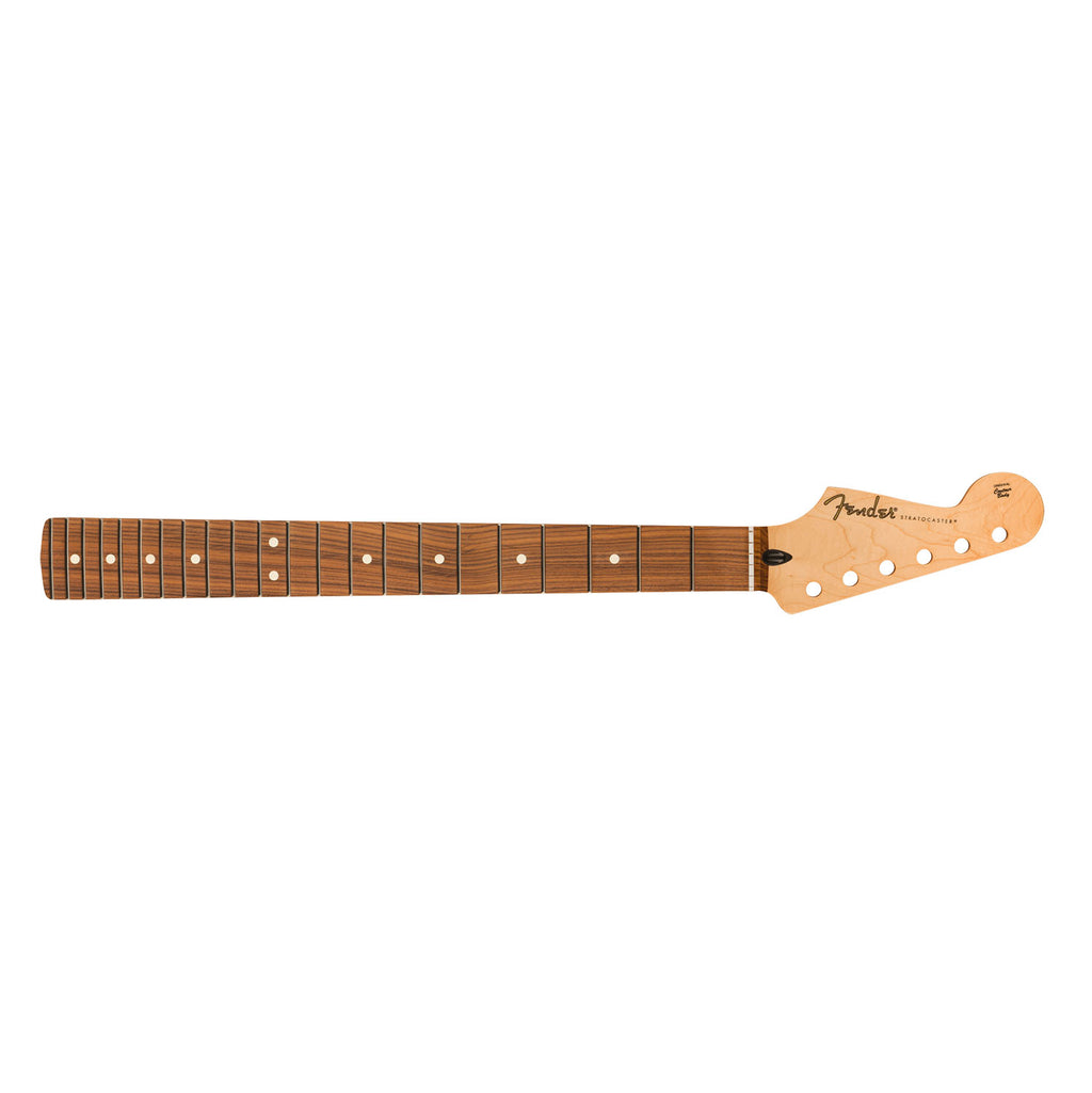 Fender® Player Series Stratocaster® Reverse Headstock Neck, 22 Medium Jumbo Frets, Pau Ferro, 9.5″, Modern “C”