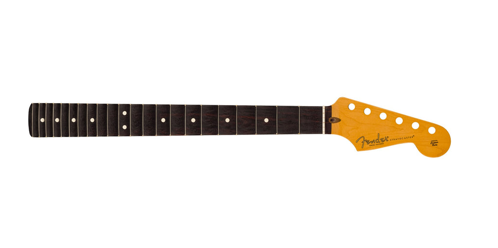 Fender® American Professional II Scalloped Stratocaster Neck, 22 Narrow Tall Frets, 9.5″ Radius, Rosewood