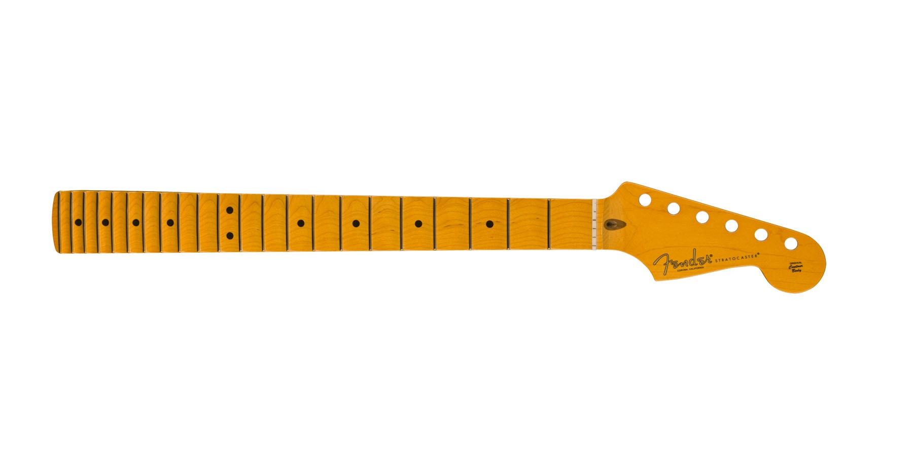 Fender® American Professional II Scalloped Stratocaster Neck, 22 Narrow Tall Frets, 9.5″ Radius, Maple
