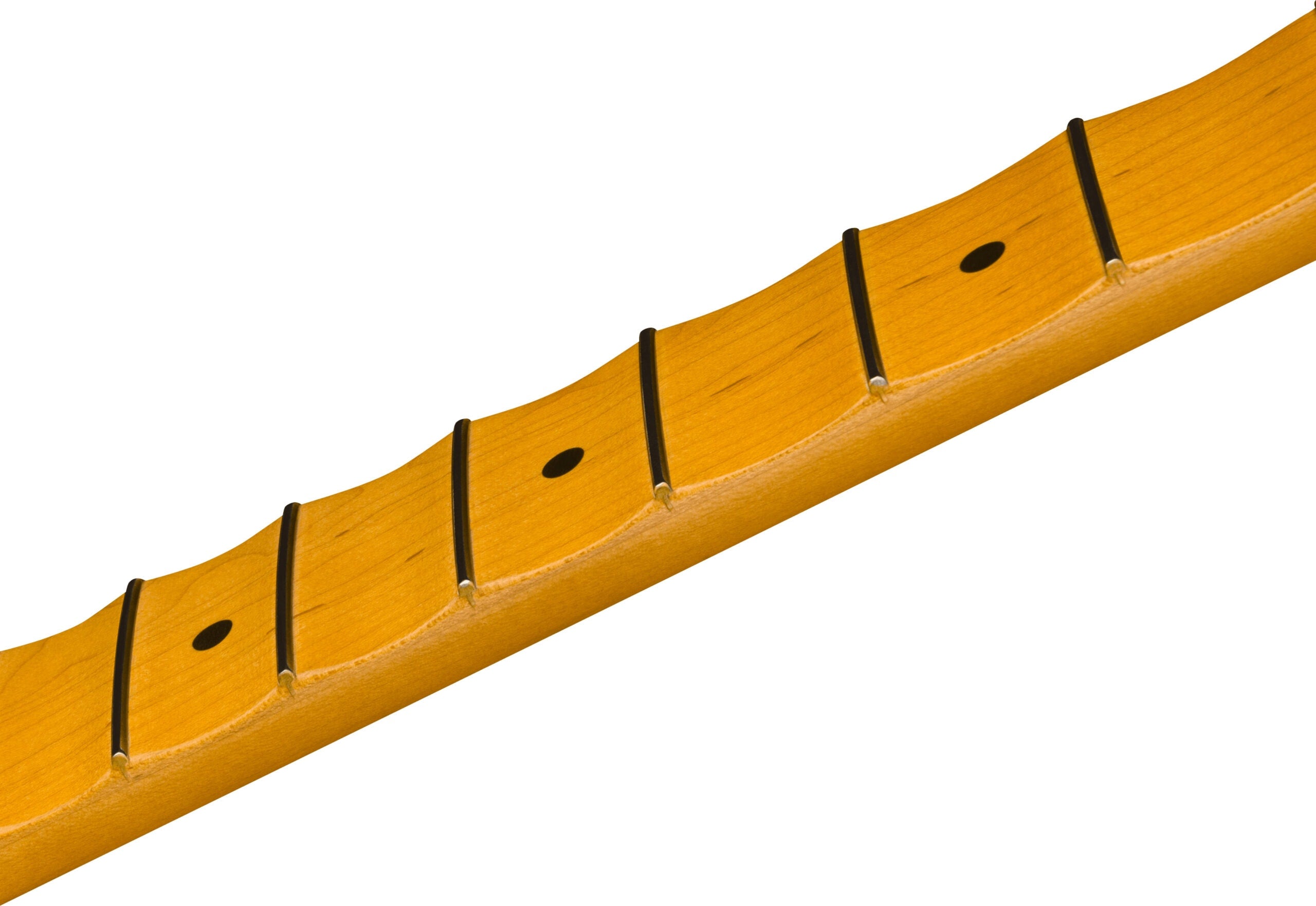 Fender® American Professional II Scalloped Stratocaster Neck, 22 Narrow Tall Frets, 9.5″ Radius, Maple