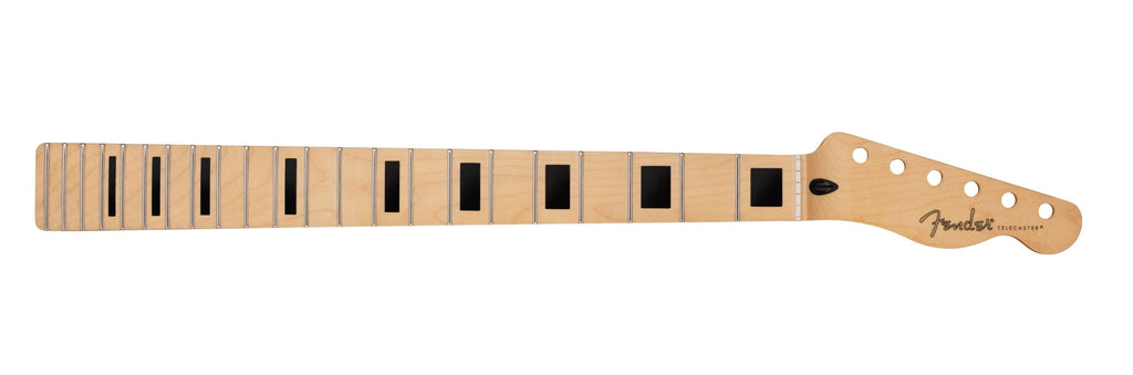 Fender® Player Series Telecaster® Neck w/Block Inlays, 22 Medium Jumbo Frets, Maple