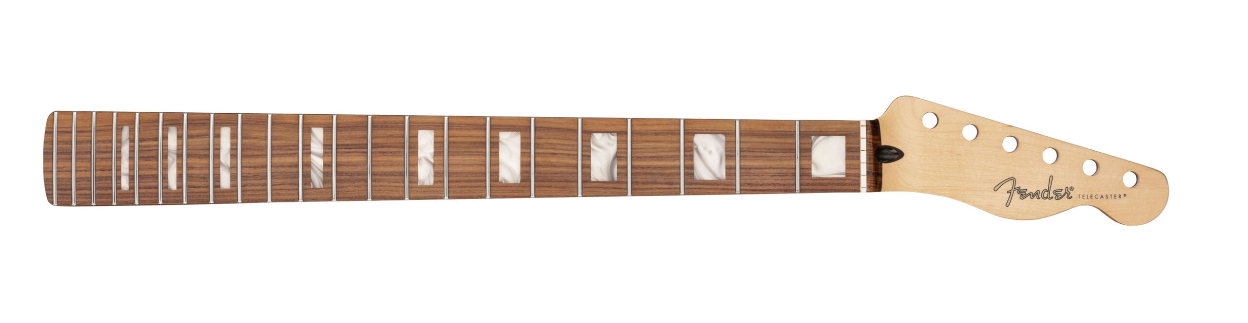 Fender® Player Series Telecaster® Neck w/Block Inlays, 22 Medium Jumbo Frets, Pau Ferro