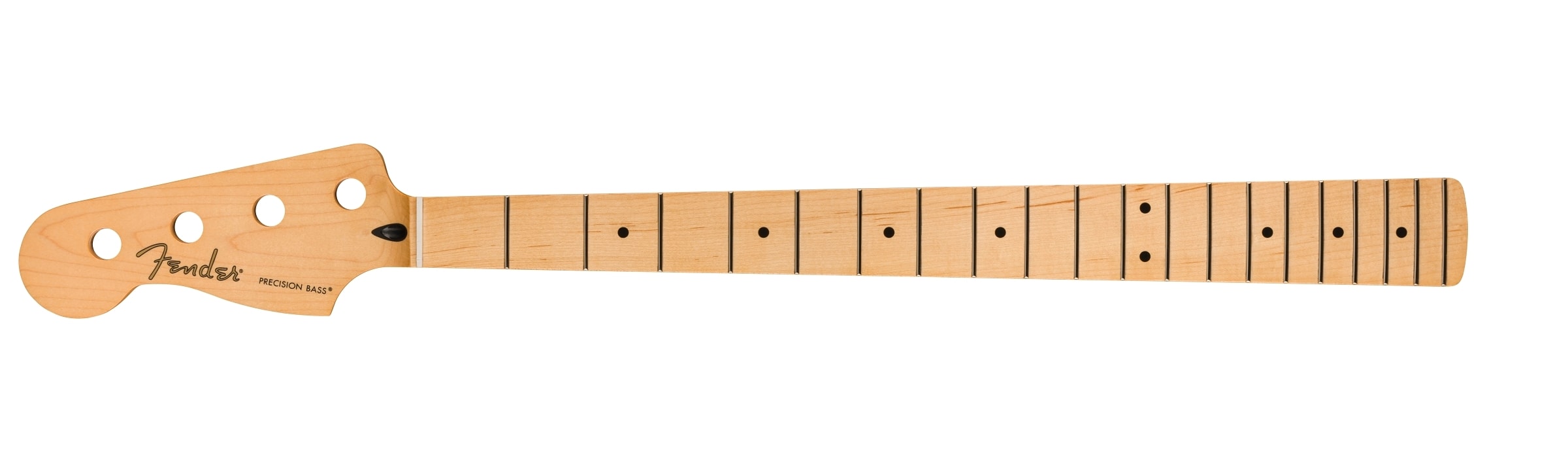 Fender® Player Series Precision Bass® LH Neck, 20 Medium Jumbo Frets, Maple, 9.5″, Modern “C”